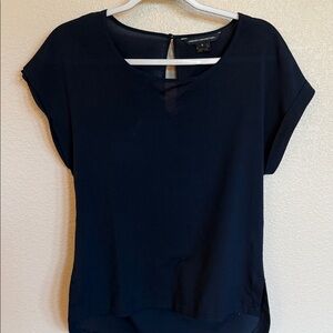 French Connection Midnight Blue Blouse